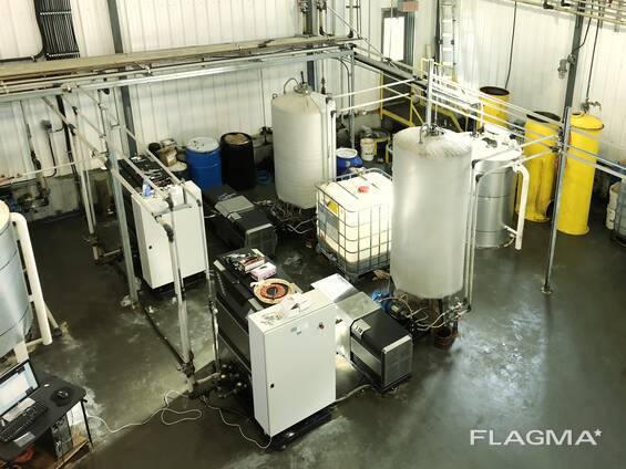 Biodiesel plant, 1 t/day (semi-automatic), raw material animal fat