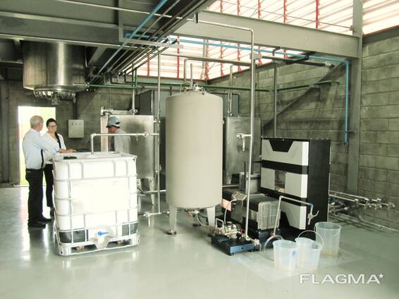 Biodiesel plant, 2-5 tons/day (semi-automatic), raw material animal fat
