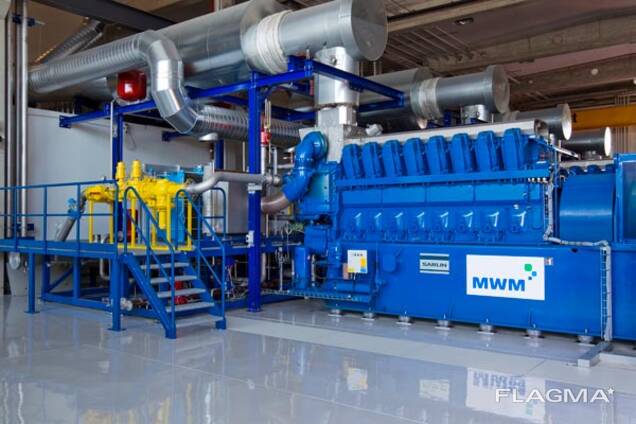 Б/У Газовый двигатель MWM 2032,16 мвт, 2011 г.