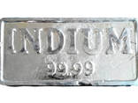 İndiyum külçe μέταλλο indium μάρκα InOO GOST 10297-94 indium - photo 1